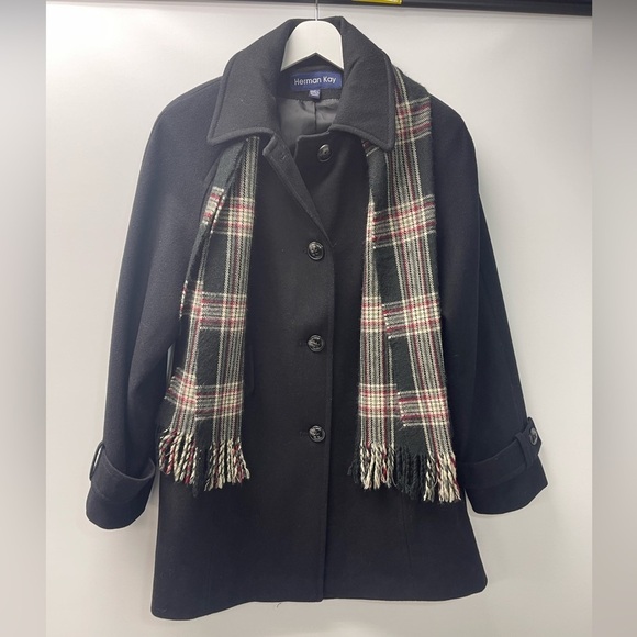 Herman Kay wool coat (C32) - Picture 1 of 3